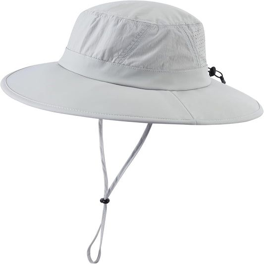 Home Prefer UPF 50+ Sun Hats for Men Women Foldable Wide Brim Fishing Hat Quick Dry Summer Outdoor Garden Safari Bucket Hat