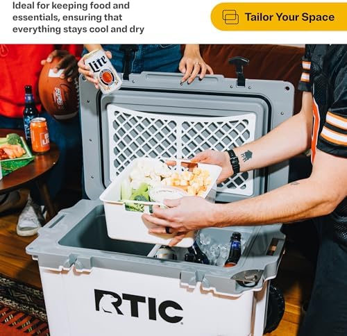 RTIC Ultra-Light Cooler Dry Goods Basket Tray Insert Accessories Perfect for Organization