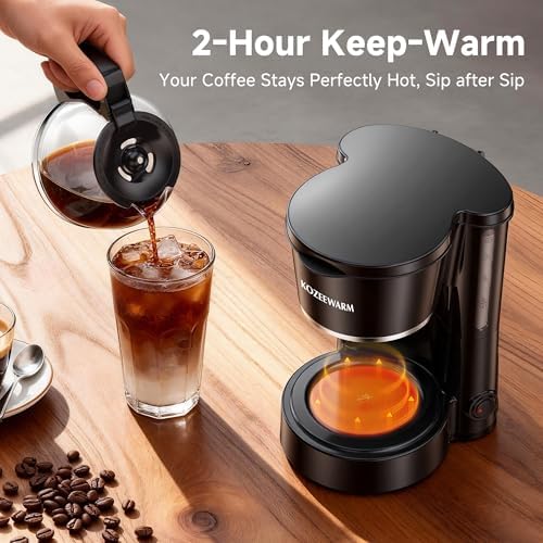Coffee Maker, 5 Cup Drip Coffee Machine