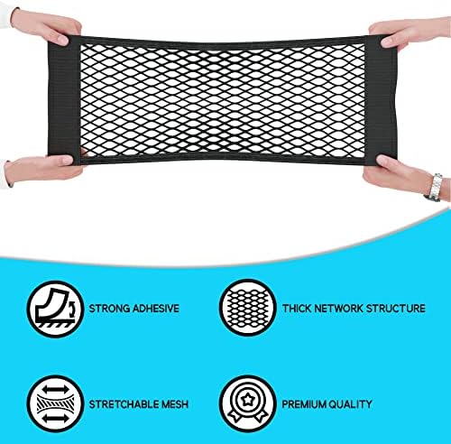 NATIKON Cooler Storage Net Bag High Capacity Nylon Mesh Storage Net Cooler Organizer for Coolers - 2 Pack