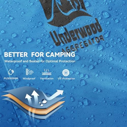 1/2/3/4 Person Lightweight Backpacking Tent, Waterproof Camping Hiking Tent