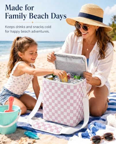 Insulated Cooler Organizer Insert Compatible with XL Bogg Bag,2-in-1 Dry-Wet Separate Tote Insert Leakproof Cooler&Mesh Storage Bag,Bogg Bag Accessories for Beach,Camping