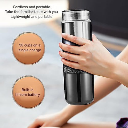 Cocoarm Portable Coffee Maker for Travel, Camping Espresso Machine