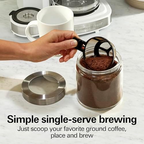 Hamilton Beach 2-Way Programmable Coffee Maker & Single Serve Coffee Maker