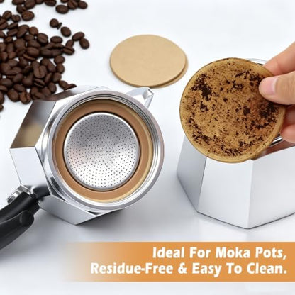 Artilife 500W Mini Electric Hot Plate - Moka Pot Special, 110V Compact RV Camping Stove, 4" Cast Iron Burner for Coffee, Low Wattage Portable (Red)