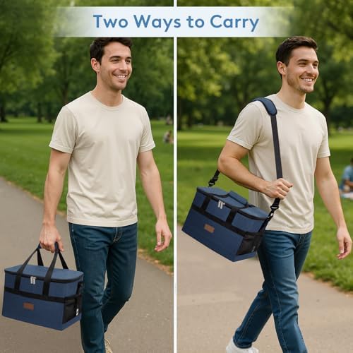Lifewit Cooler Bag 30/50/60 Cans Collapsible, Insulated Large Lunch Bag