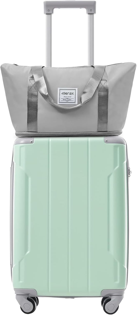 Merax Luggage Set 3 Piece, 20 Inch Carry on Spinner Suitcase with Corner Guards, Lightweight Durable, Airline Approved for Business or Weekend Travel