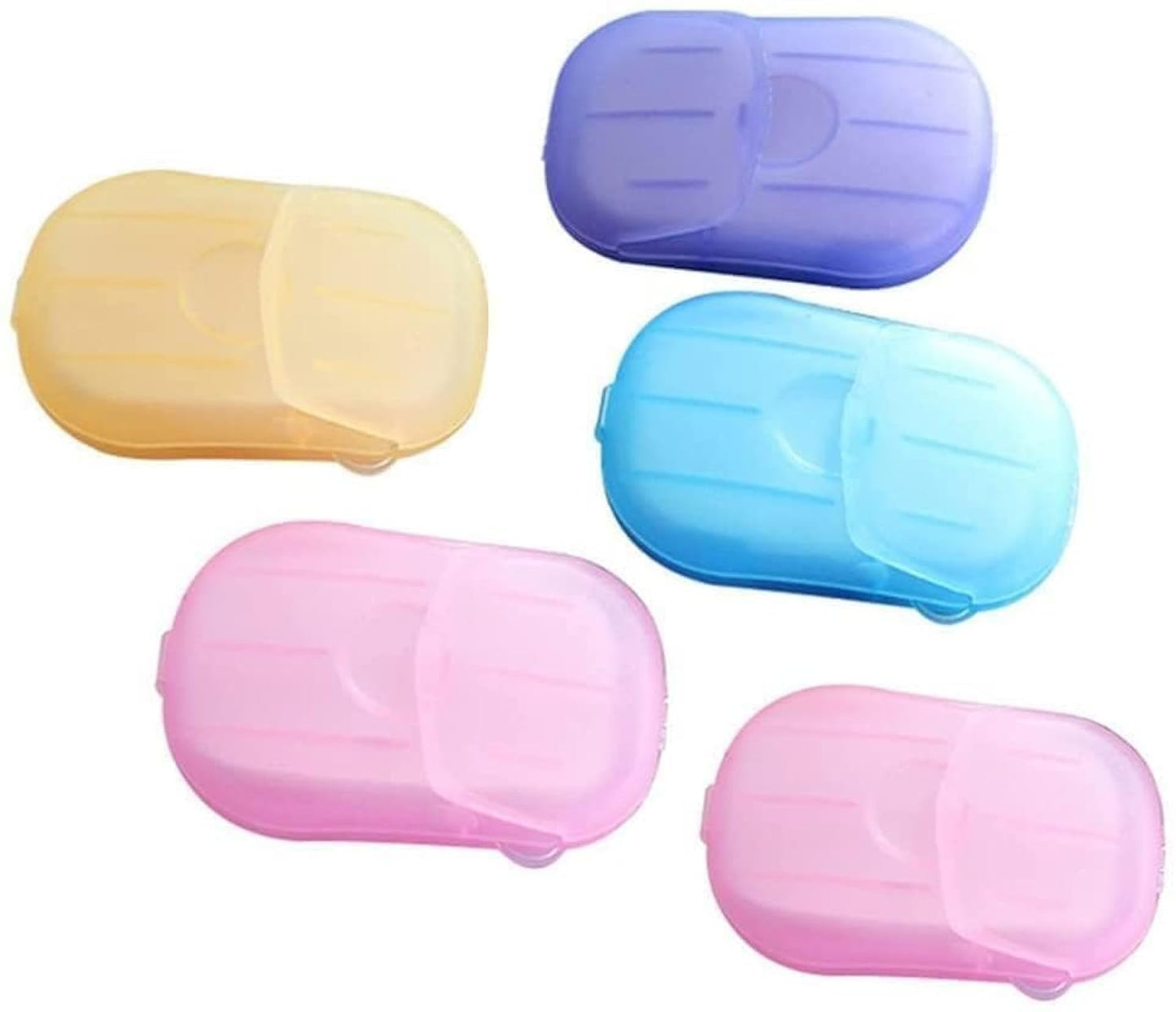 JJLFresheners 5 Box 500 Sheets Disposable Soap Paper 5 Boxes Hand Cleaner Fragrance Mini Color Soap Paper for school Indoor, Outdoor, Travel, Camping Hiking Camping