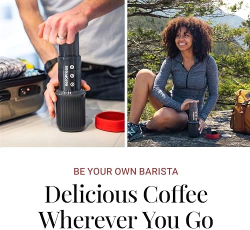 AeroPress Go Extra Small Portable Coffee Maker Kit