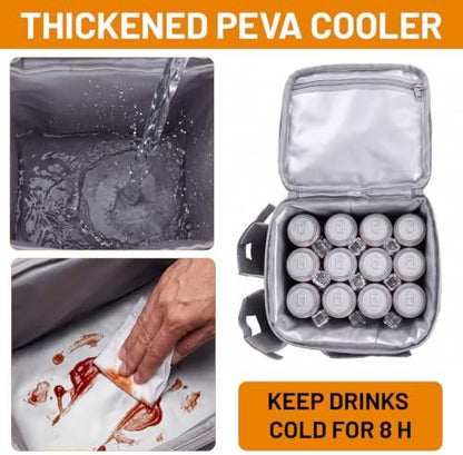 2-in-1 Cooler Organizer Insert with Cup Holder for Bogg Bag XLarge or Large