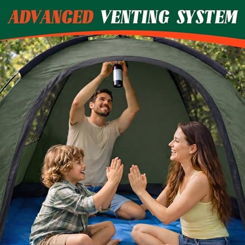 Tents for Camping 2/3 Person, Waterproof Camping Tent with Rainfly