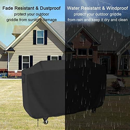 68 Inch Flat Top Grill Cover for Royal Gourmet GD401 4-Burner 36" Griddle