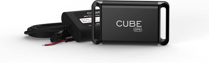Cube GPS Tracker for Vehicles – GPS Tracker Device for Car, Trucks, Pets - Real Time Tracking, SOS Pings, Geo-Fencing Rechargeable Battery Up-to 60 Days with Hardwire Charger - Requires Subscription