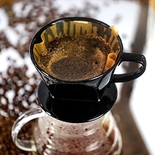Pour Over Ceramic, Coffee Dripper Ceramic Coffee Maker,Black