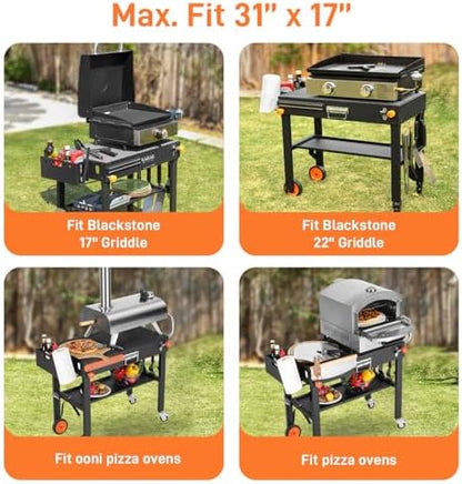 Grill Table for Blackstone 17/22 inch Griddle