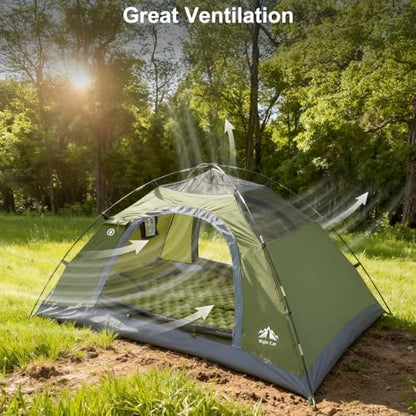 Night Cat Upgraded Backpacking Tents 1 2 Persons Easy Clip Setup Camping Tent Adults Scouts Heavy Rainproof Compact Lightweight