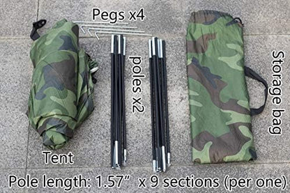 Sutekus Tent Camouflage Patterns Camping Tent Backpacking Tent for Camping Hiking 【Outdoor Equipment】