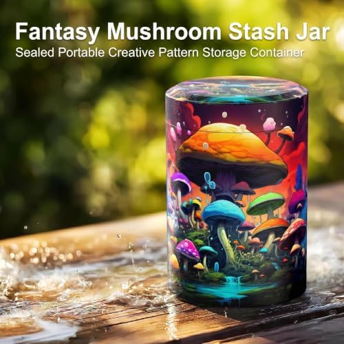 Aluminum Storage Jar Portable Airtight Smell Proof Container Bottle Multipurpose Storage Container for Spices, Coffee & Teas 70ml (Yellow)