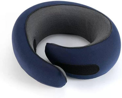 Travel Pillow, Travel Neck Pillow, 360 Degree Comfort and Breathability, Airplane Travel Neck Pillow, Stowable U-Shaped Pillow (Navy Blue)