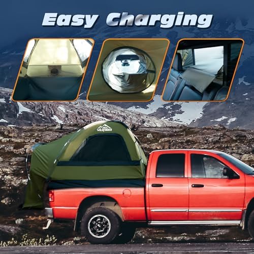 WildFinder Truck Bed Tent, Pickup Truck Tents for Camping 6.1-6.3 FT Bed