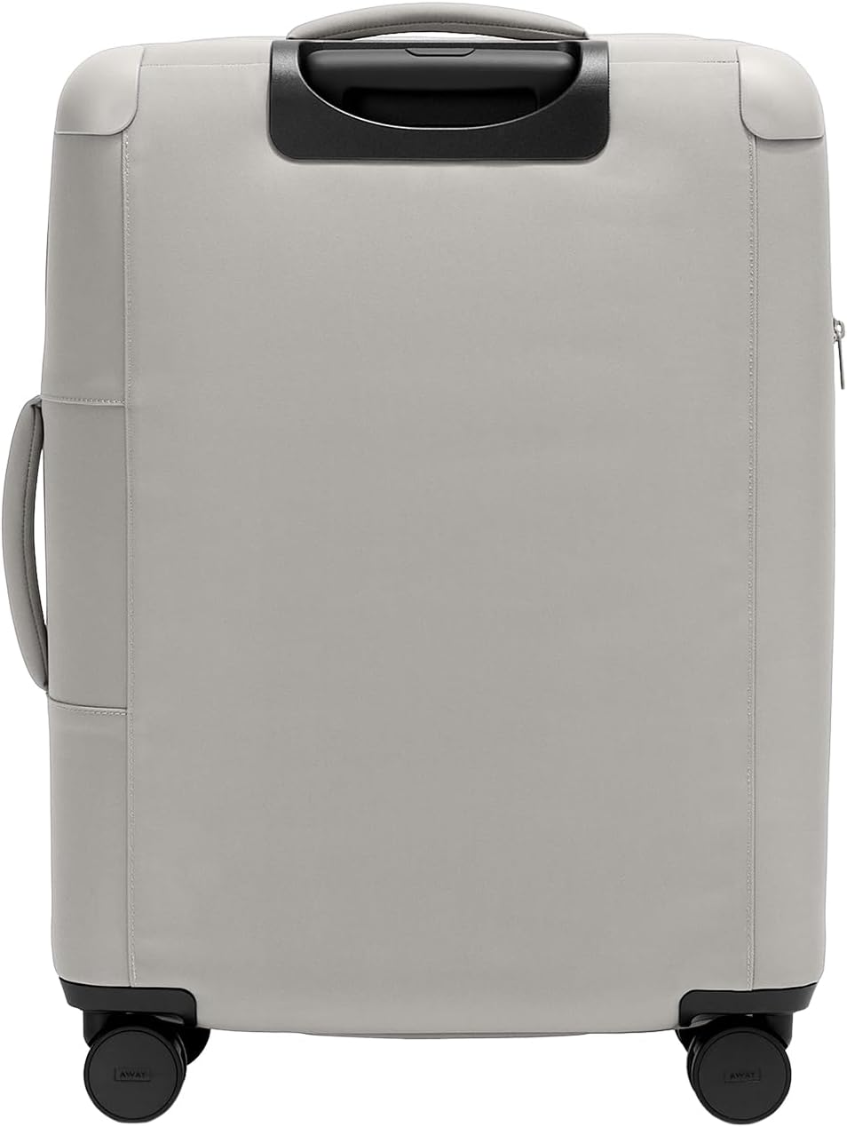 Away Softside Medium Checked Suitcase, 26 Inch Lightweight, Expandable Luggage For Men & Women, Durable Nylon Exterior, TSA Approved Lock, Ideal For Trips 1-2 Weeks, Cloud Gray