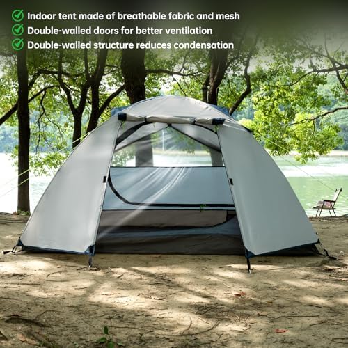 Camping Cube, Inner Tent for 10' x 10' Pop Up Canopy, 4-6 Person Canopy