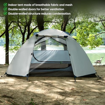 Camping Cube, Inner Tent for 10' x 10' Pop Up Canopy, 4-6 Person Canopy