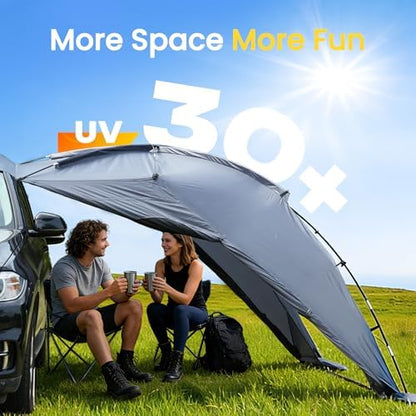 WildFinder SUV Tent, Car Tents for Camping, SUV Tailgate Tent for Family