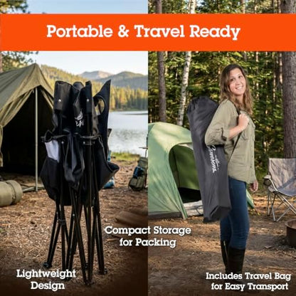 Camerons All-in-One Tailgating Table, Portable Folding Camping Table