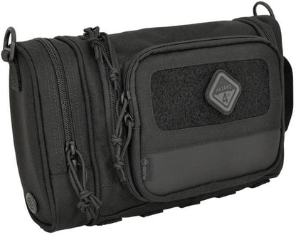 HAZARD 4 Reveille: Rugged Grooming Kit/Heavy-Duty Toiletry Bag - Black, 11.8 x 8.3 x 4.7 inches