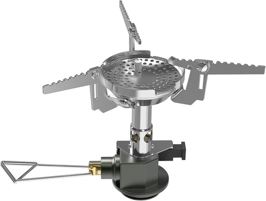 Fire-Maple Greenpeak 2 Backpacking & Camping Stove with Micro Regulated Valve - Ultralight, Compact, Isobutane-Powered Cooking Gear for Hiking, Trekking, Hunting & Emergency Use