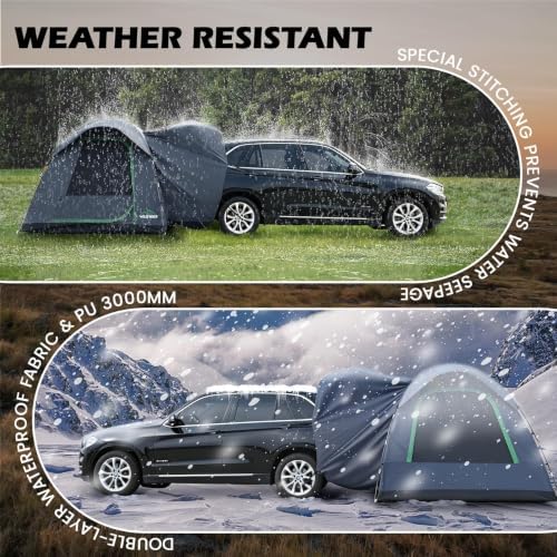 WildFinder SUV Tent, Car Tents for Camping, SUV Tailgate Tent for Family