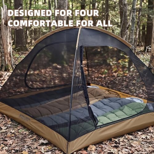 BISINNA Backpacking Tent 1/2/4 Person Lightweight Camping Tent