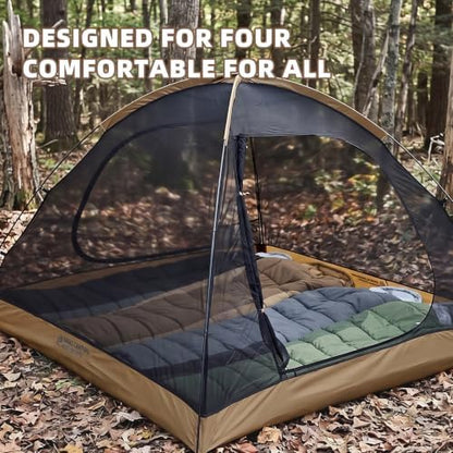 BISINNA Backpacking Tent 1/2/4 Person Lightweight Camping Tent