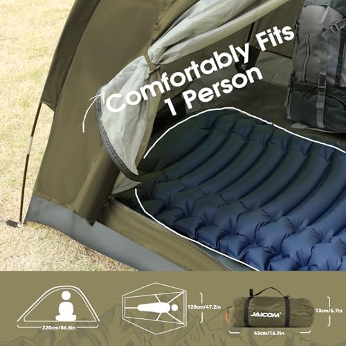 JAICOM 1-4 Person Camping Tent - Lightweight Backpacking Tent, Easy Set Up