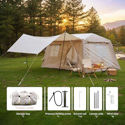 11m2Pop Up Tents for CampingWaterproof Camping Tent Person Family