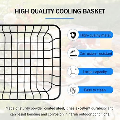 Cooler Basket Fits for RTIC 52 & 72 Ultra-Light Cooler Accessories 1 Pcs