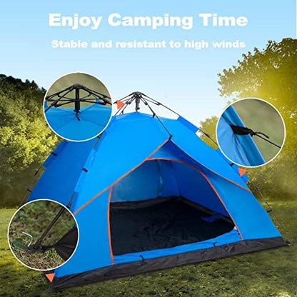 DIMAR GARDEN Pop Up Camping Tent Instant Automatic Tent,Outdoor Quick Setup