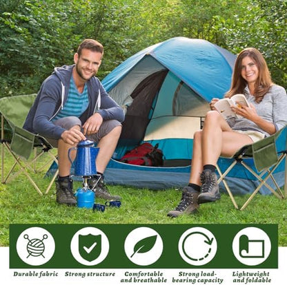 FairySandy 6 Pack Lightweight Camping Chair, Compact Folding Chair