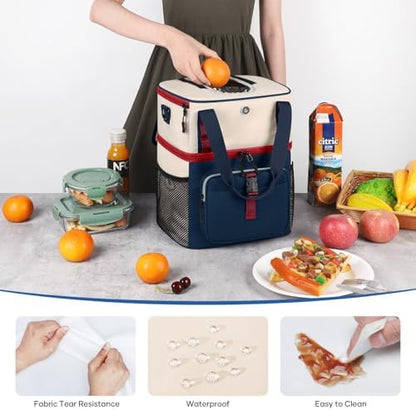 Maelstrom Insulated Lunch Bag, Leakproof Lunch Box with Quick Access Lid