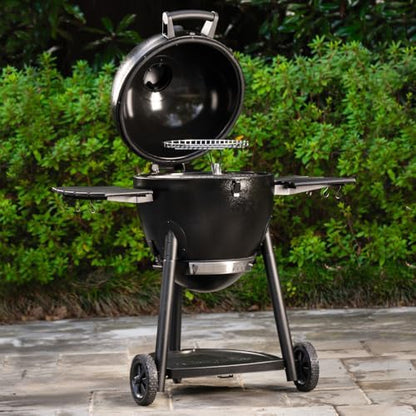 Char-Griller® AKORN® 20-Inch Kamado Charcoal Grill and Smoker with Triple-Wall Insulation and EasyDump™ Ash Pan with 445 Cooking Square Inches in Black