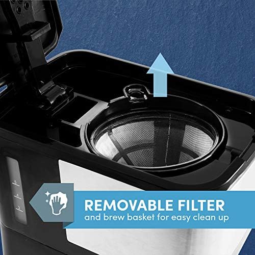 Elite Gourmet EHC9420 Automatic 5-Cup Drip Coffee Maker, Pause N Serve