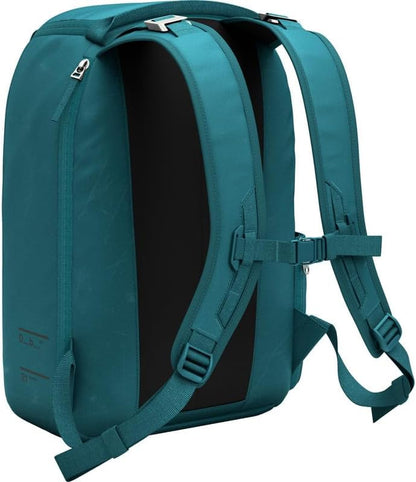 Db Journey Ramverk Backpack - Durable Travel Backpack with Laptop Compartment & Pockets for Work, Luggage Backpack with Roller Bag Hook Up System, 21L - Midnight Teal