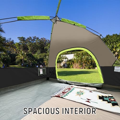 CAMPROS CP Tents for Camping 2/4/6 Person, Waterproof Windproof Dome Tent