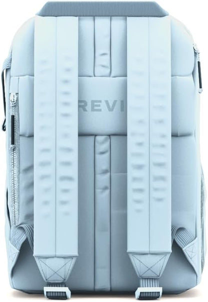 BREVITE - The Jumper - Compact Camera Backpacks for Photographers - A Minimalist & Travel-friendly Photography Backpack Compatible With Both Laptop & DSLR Accessories 18L (Misty Blue)