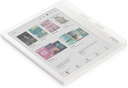 Kobo Libra Colour | eReader | 7” Glare-Free Colour E Ink Kaleido™ 3 Display | Dark Mode Option | Audiobooks | Waterproof | White