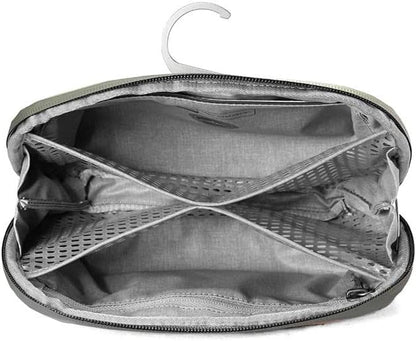 Peak Design Small Wash Pouch, Sage, Weatherproof Travel Toiletry Bag, Upright or Hanging Toiletries Kit with Pockets, Magnetic Toothbrush Pocket, Wide UltraZip Opening, Toiletry Bag for Men and Women