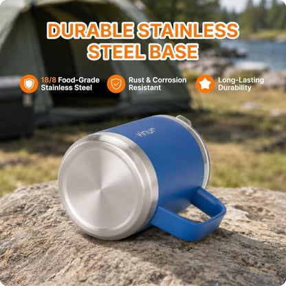 VINUR Insulated Pour Over Coffee Maker-12 oz Stainless Steel Coffee Maker