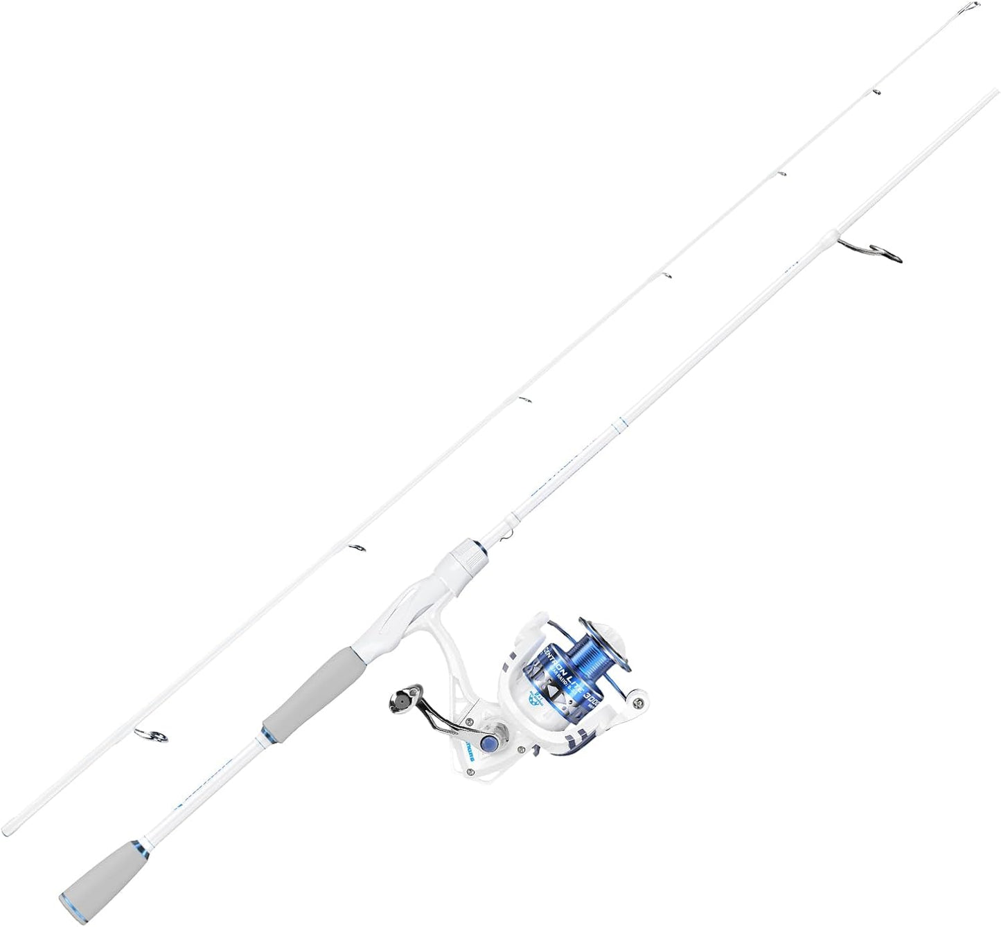 KastKing Centron Lite Fishing Rod and Reel Combo, IM6 Graphite 2Pc Blanks, Stainless Steel Guides with Ceramic Rings, Contoured EVA Handles & Fighting Butt, Split or Full Rear Handle Design, 13 Models