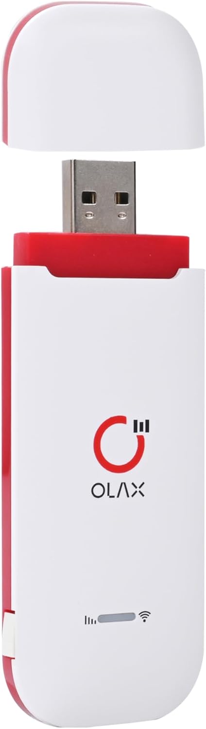 4G LTE-Advanced USB WiFi Dongle & Mobile Hotspot Router – Portable Modem with Pre-Installed Spectruym Smart SIM Card – Ideal for Travel and Business (US and EU only)